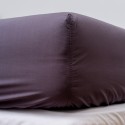 Cearsaf saltea bumbac percal MAUVE