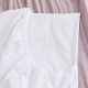 Cearsaf elastic bumbac percal WHITE