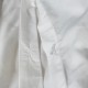 Lenjerie bumbac percal alb cu feston WHITE