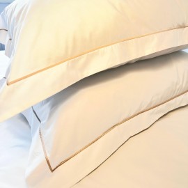 Set fete de perna bumbac percal cu feston LINEN
