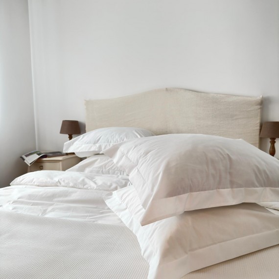 Lenjerie bumbac percal WHITE