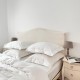 Cearsaf elastic bumbac percal WHITE
